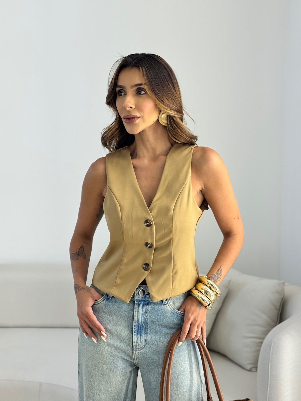 COLETE LOREN ALFAIATARIA NUDE