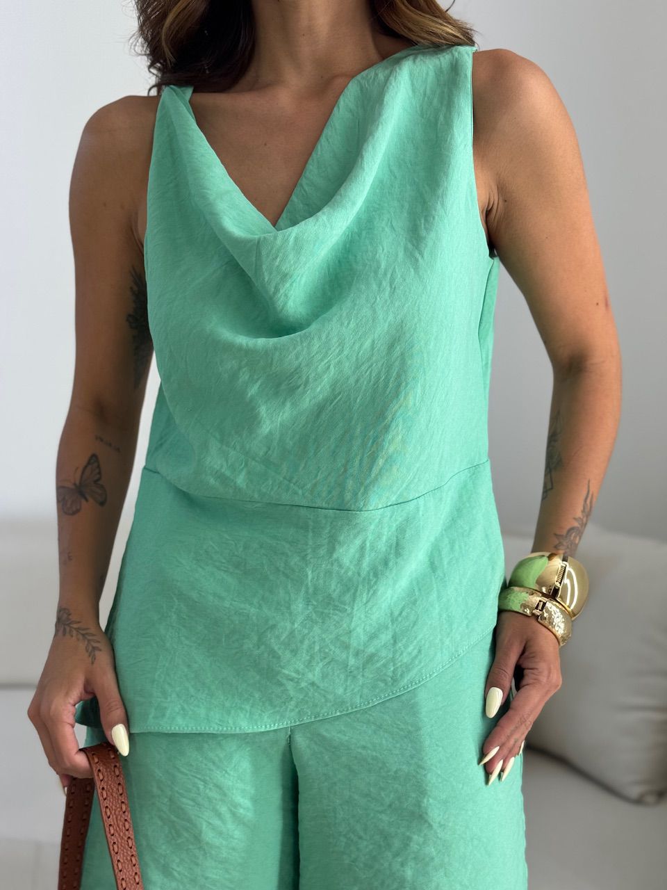 CONJUNTO EMILI SHORT VERDE