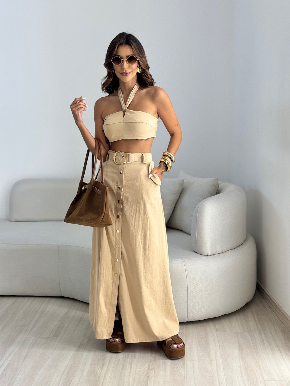 CONJUNTO MAIARA SAIA LONGA NUDE