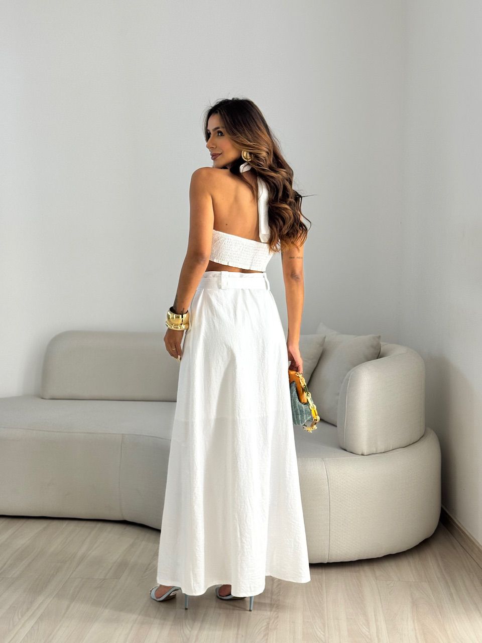 CONJUNTO MAIARA SAIA LONGA OFF