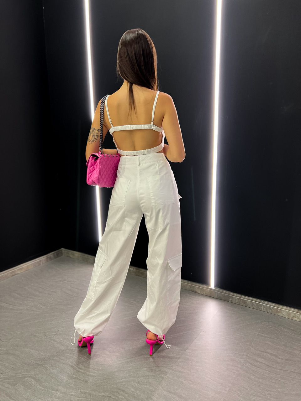 CONJUNTO CLARA CALÇA CARGO OFF