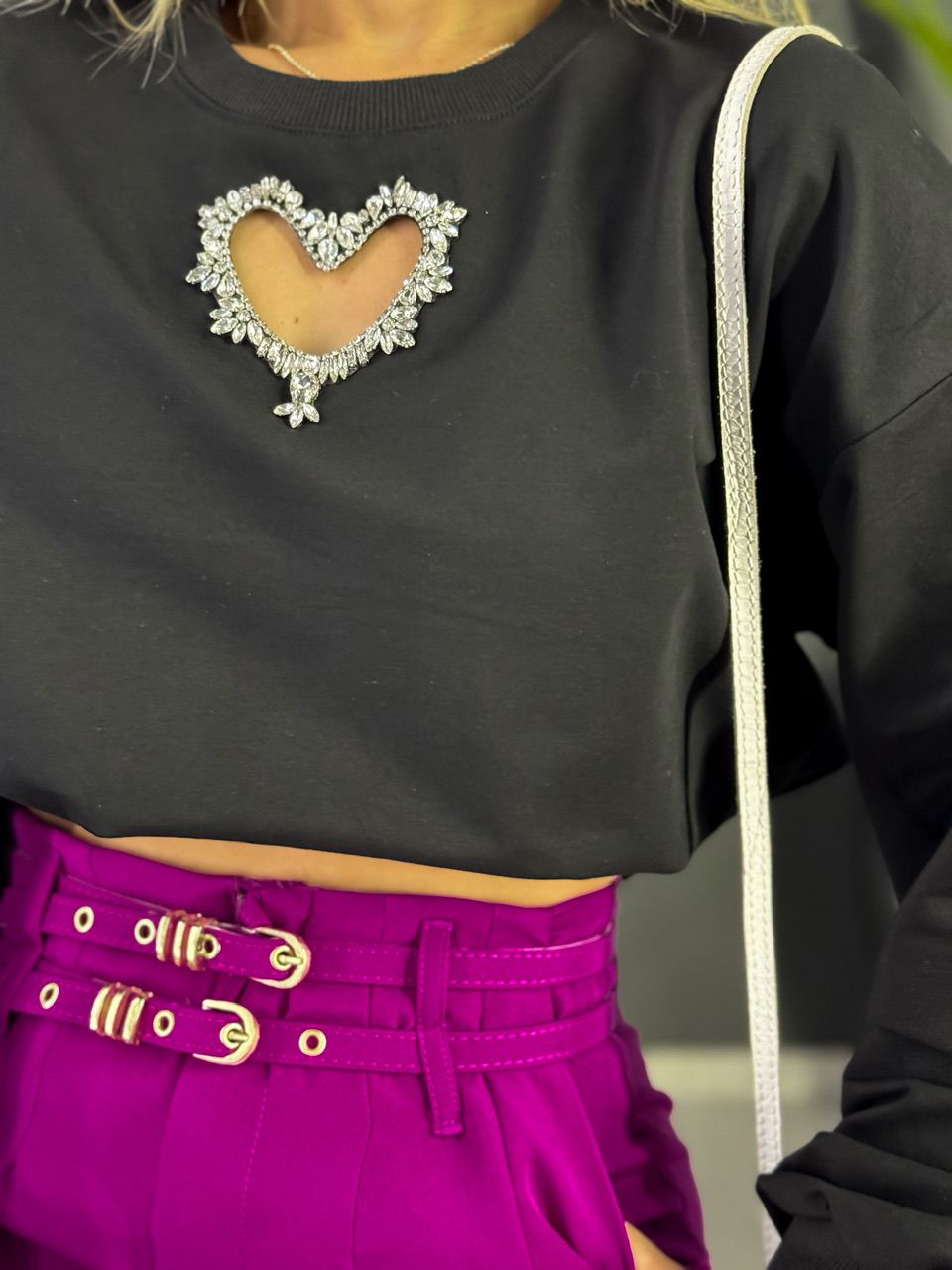 CALÇA YARA SKINNY FUCSIA