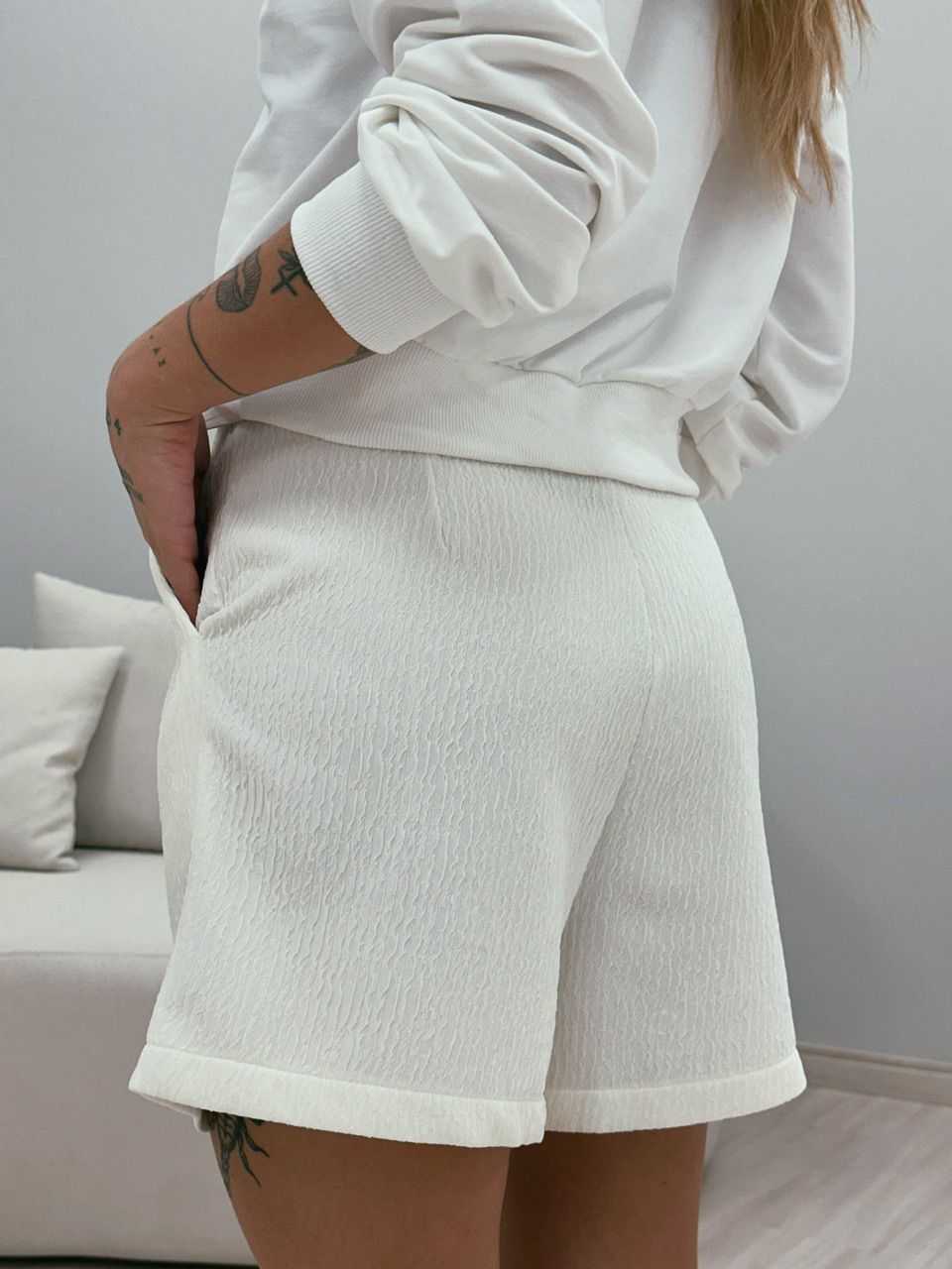 SHORT AMANDA COM CINTO OFF