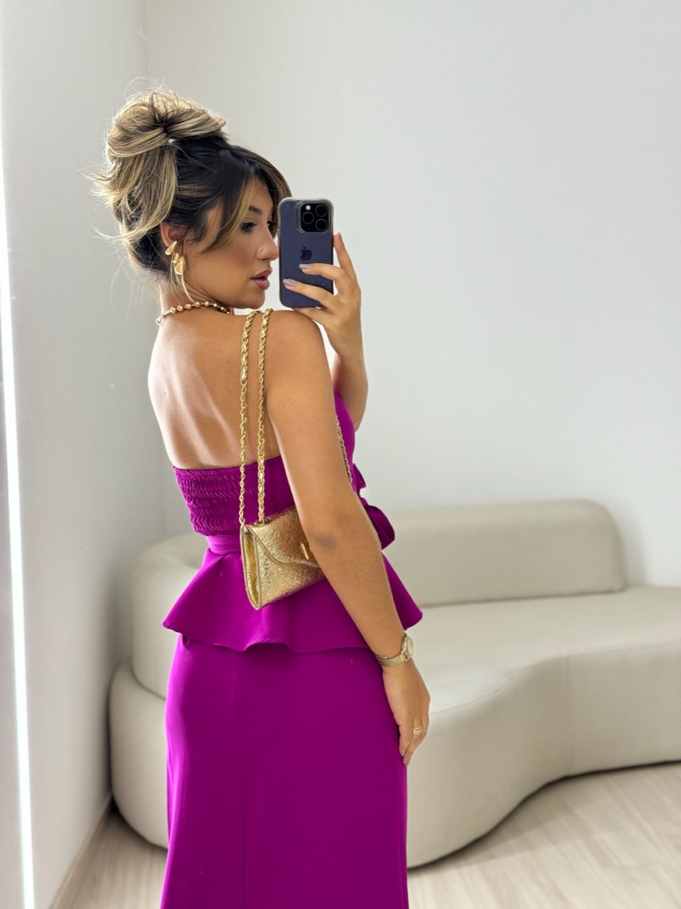 CONJUNTO LAURA SAIA FUCSIA