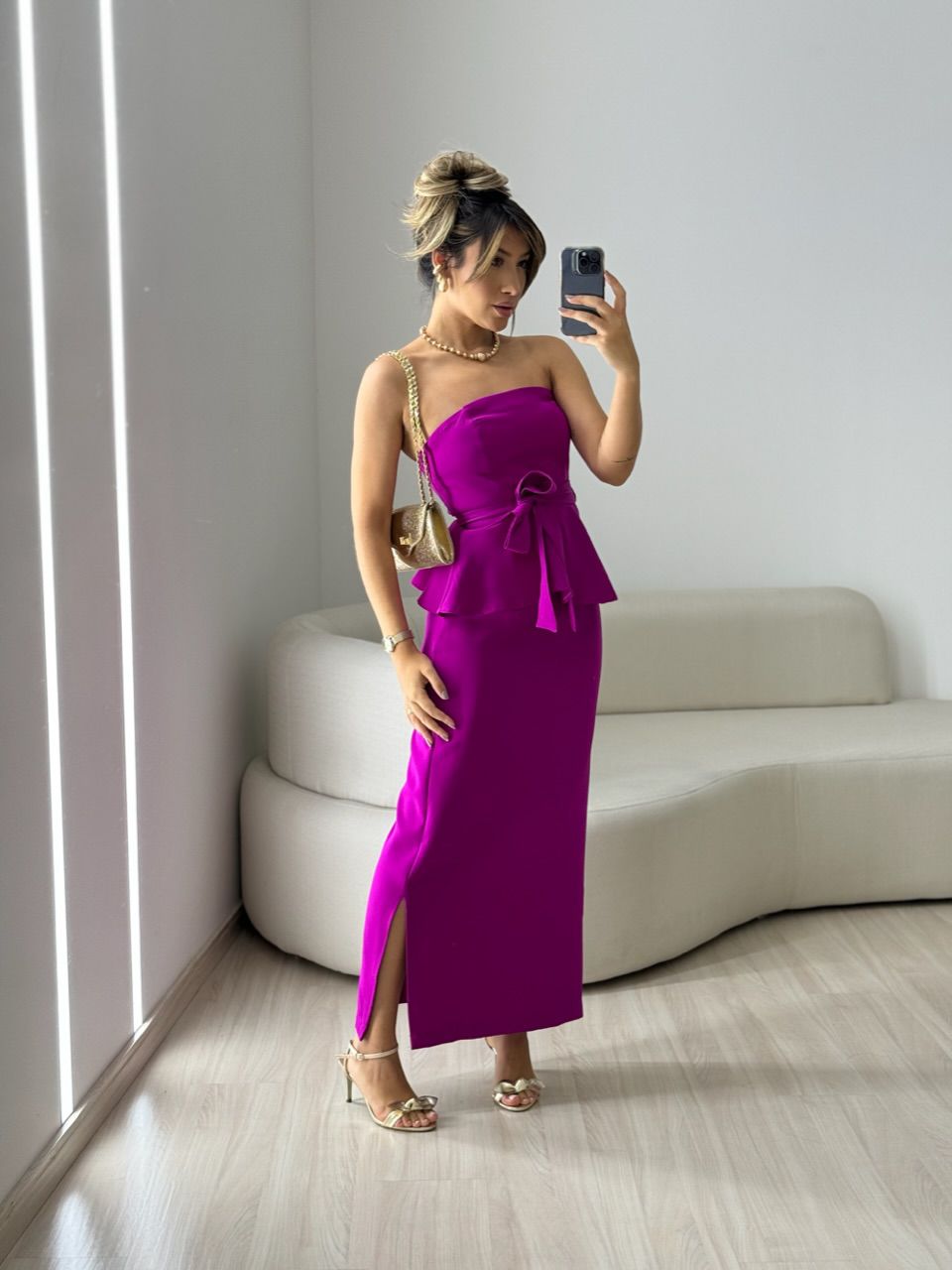 CONJUNTO LAURA SAIA FUCSIA - 0050540120 - CAROLLA FERRARO