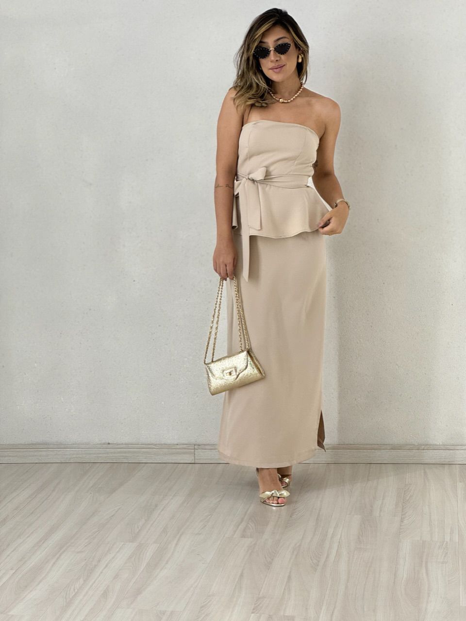 CONJUNTO LAURA SAIA MARFIM