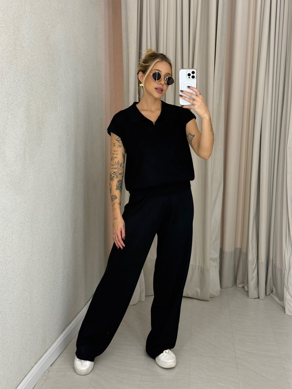 CONJUNTO MARA CALÇA PRETO