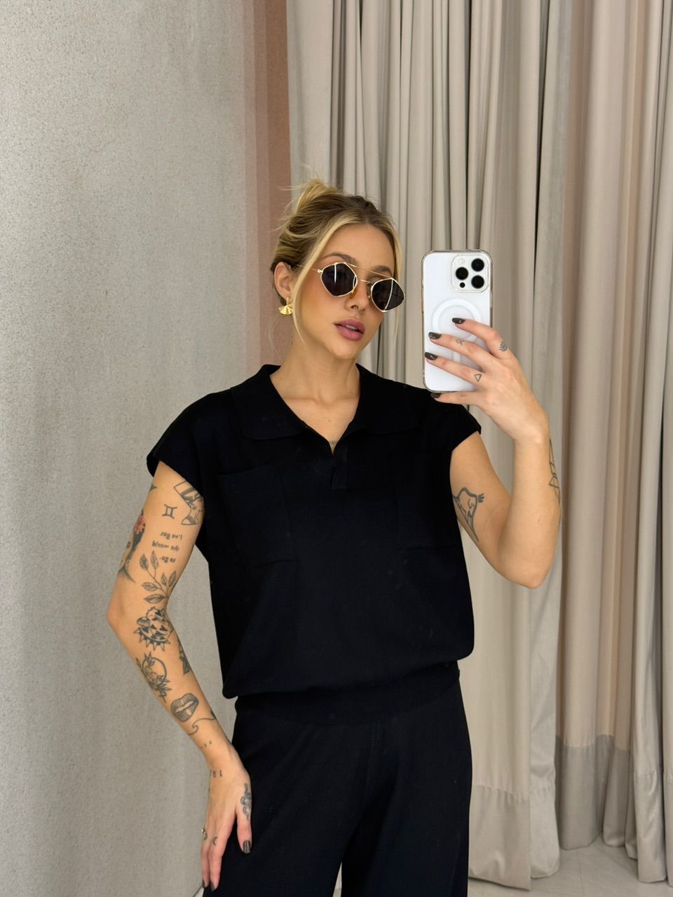 CONJUNTO MARA CALÇA PRETO