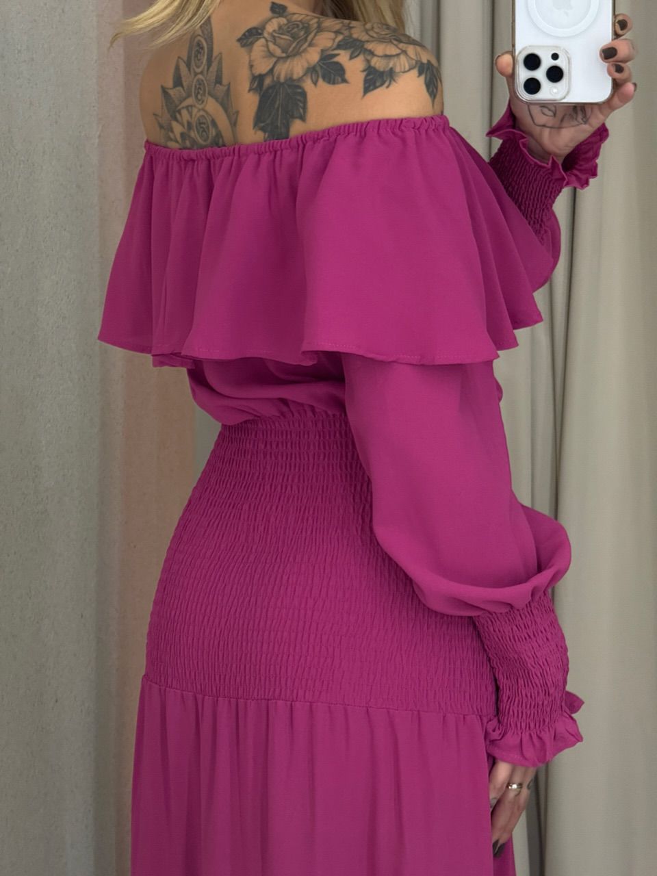 VESTIDO REGIANE LASTEX Pink
