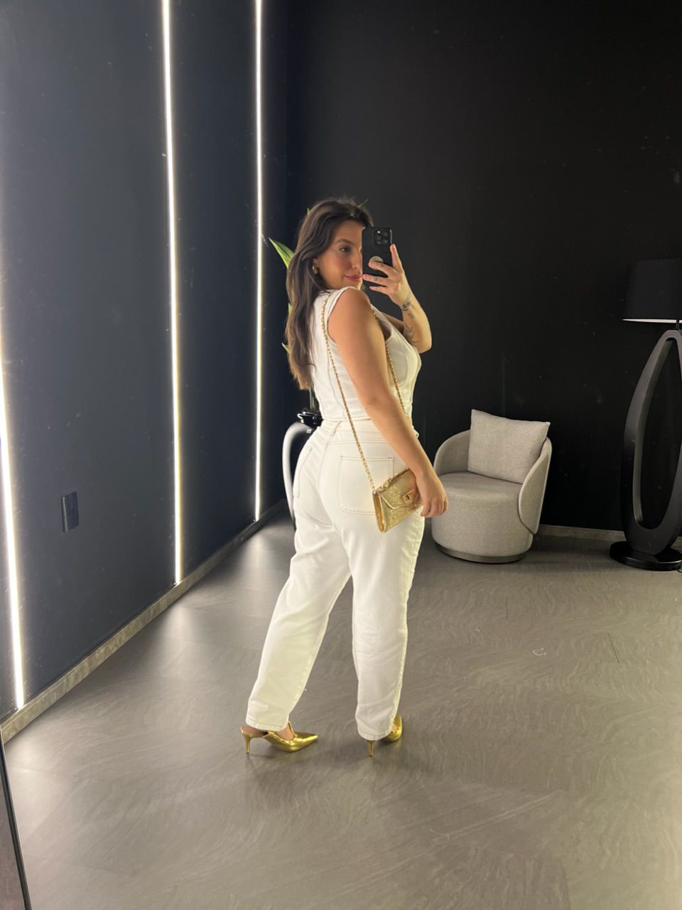 COLETE MIRELA JEANS CRU