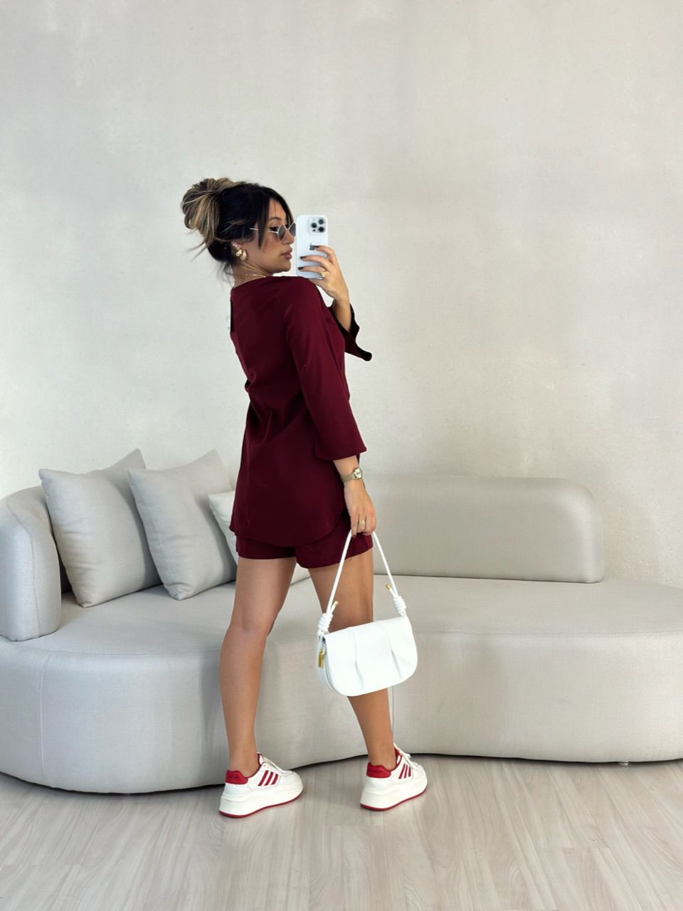 CONJUNTO RENATA BATA CHERRY RED