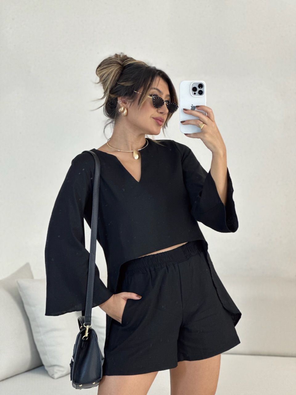 CONJUNTO RENATA BATA PRETO