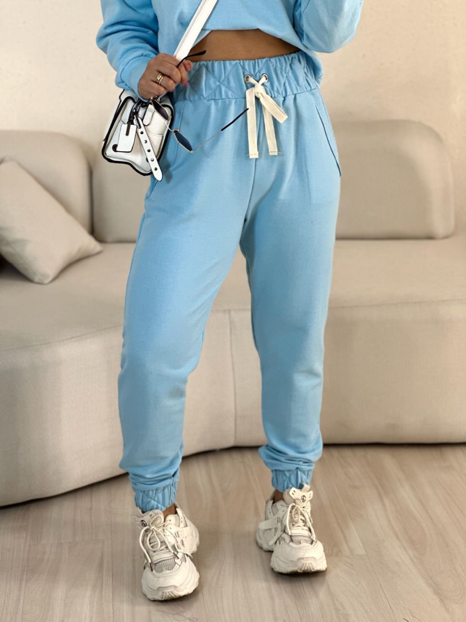 CONJUNTO JANE MOLETOM BABY BLUE