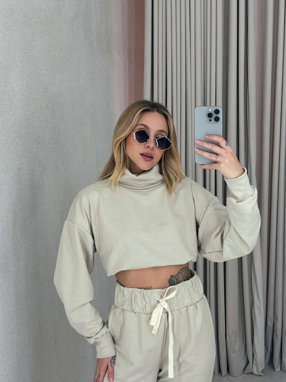 CONJUNTO JANE MOLETOM NUDE