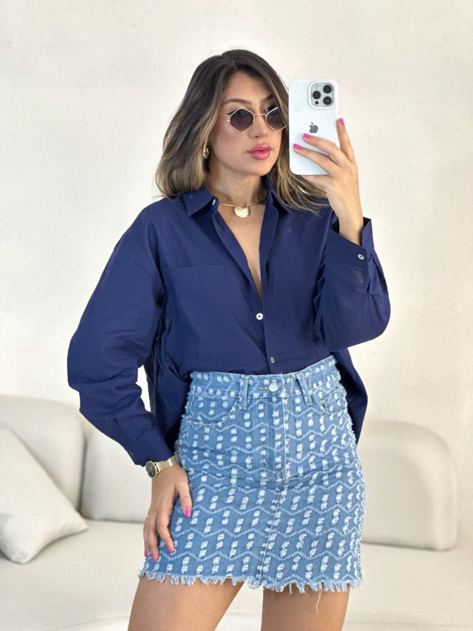 SAIA PENÉLOPE JEANS JEANS - 0054910122 - CAROLLA FERRARO