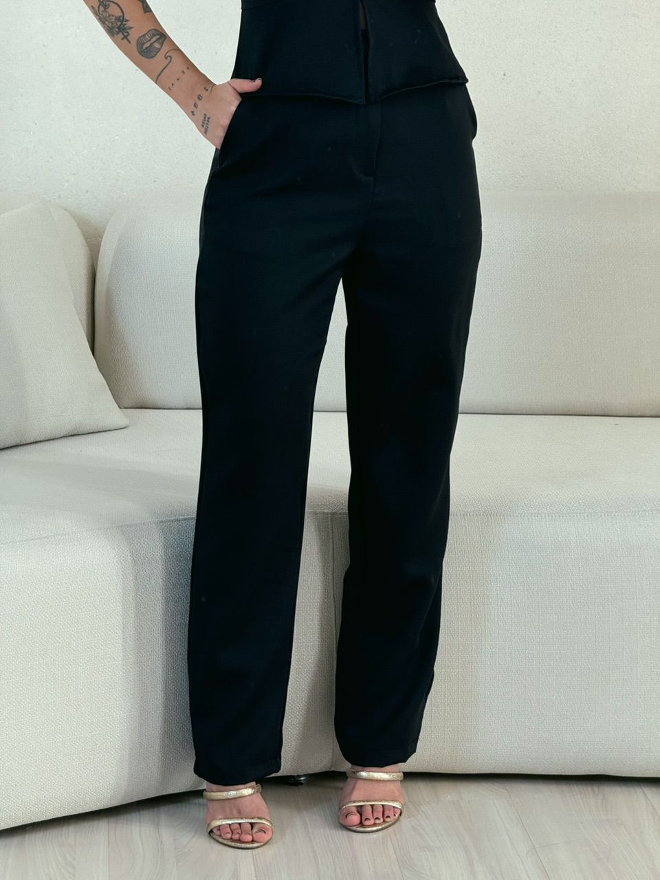 CONJUNTO SANDRA CALÇA PRETO