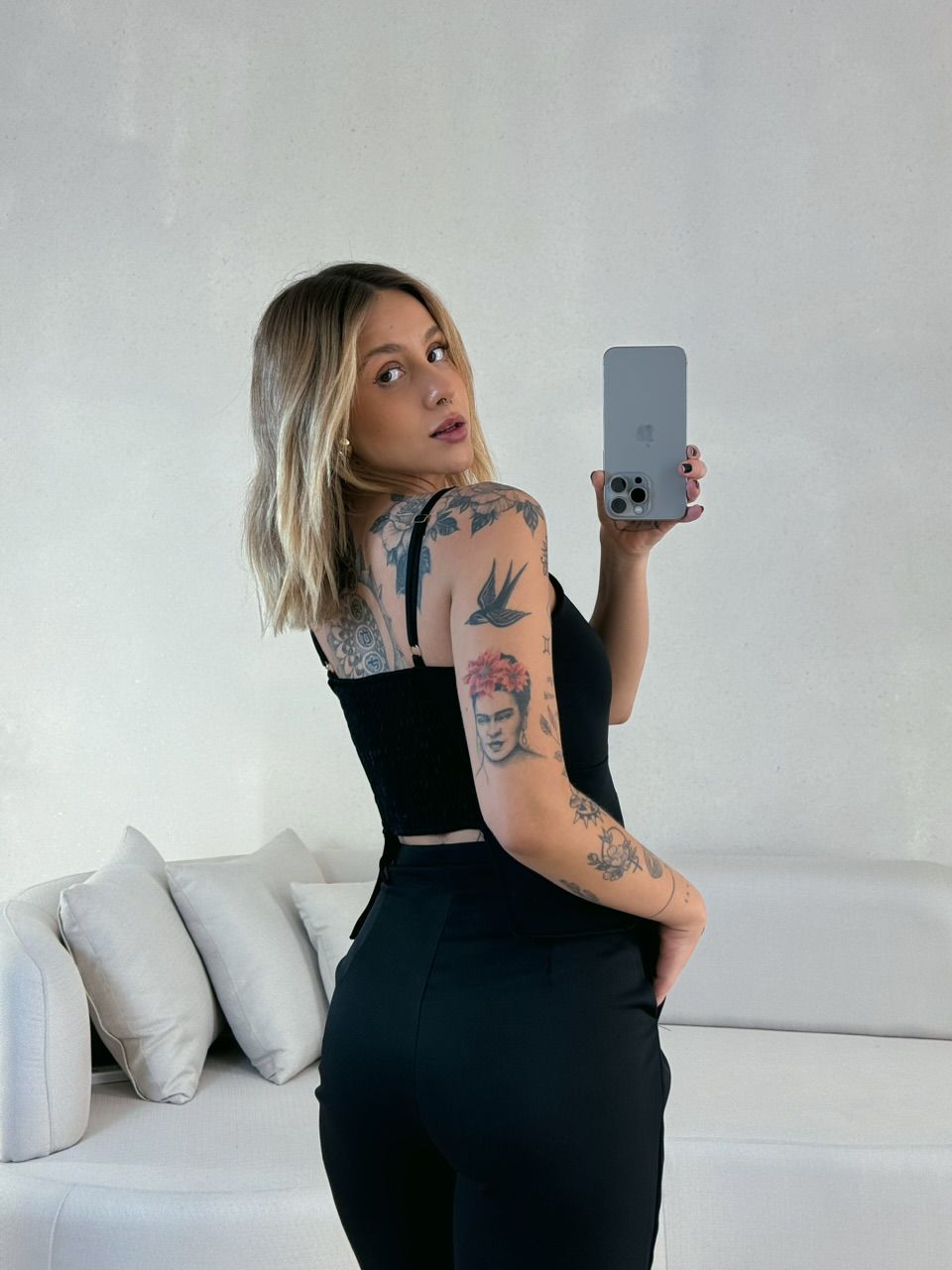 CONJUNTO SANDRA CALÇA PRETO