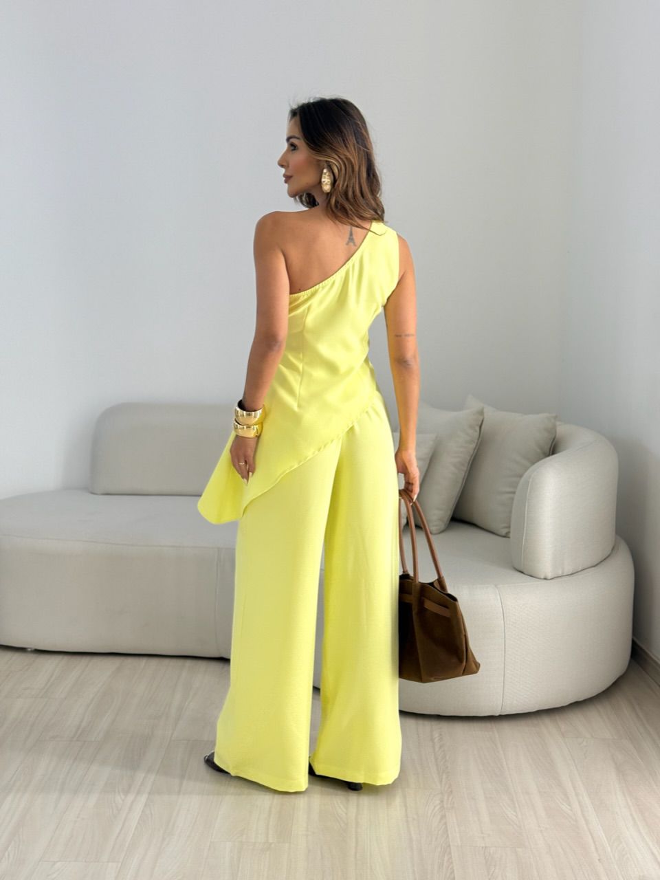 CONJUNTO FLÁVIA NULA MANGA LIMA