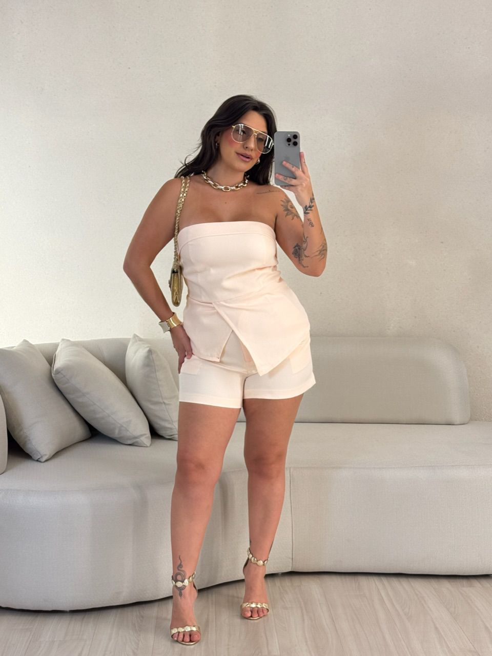 CONJUNTO BELLA TOMARA QUE CAIA SALMÃO