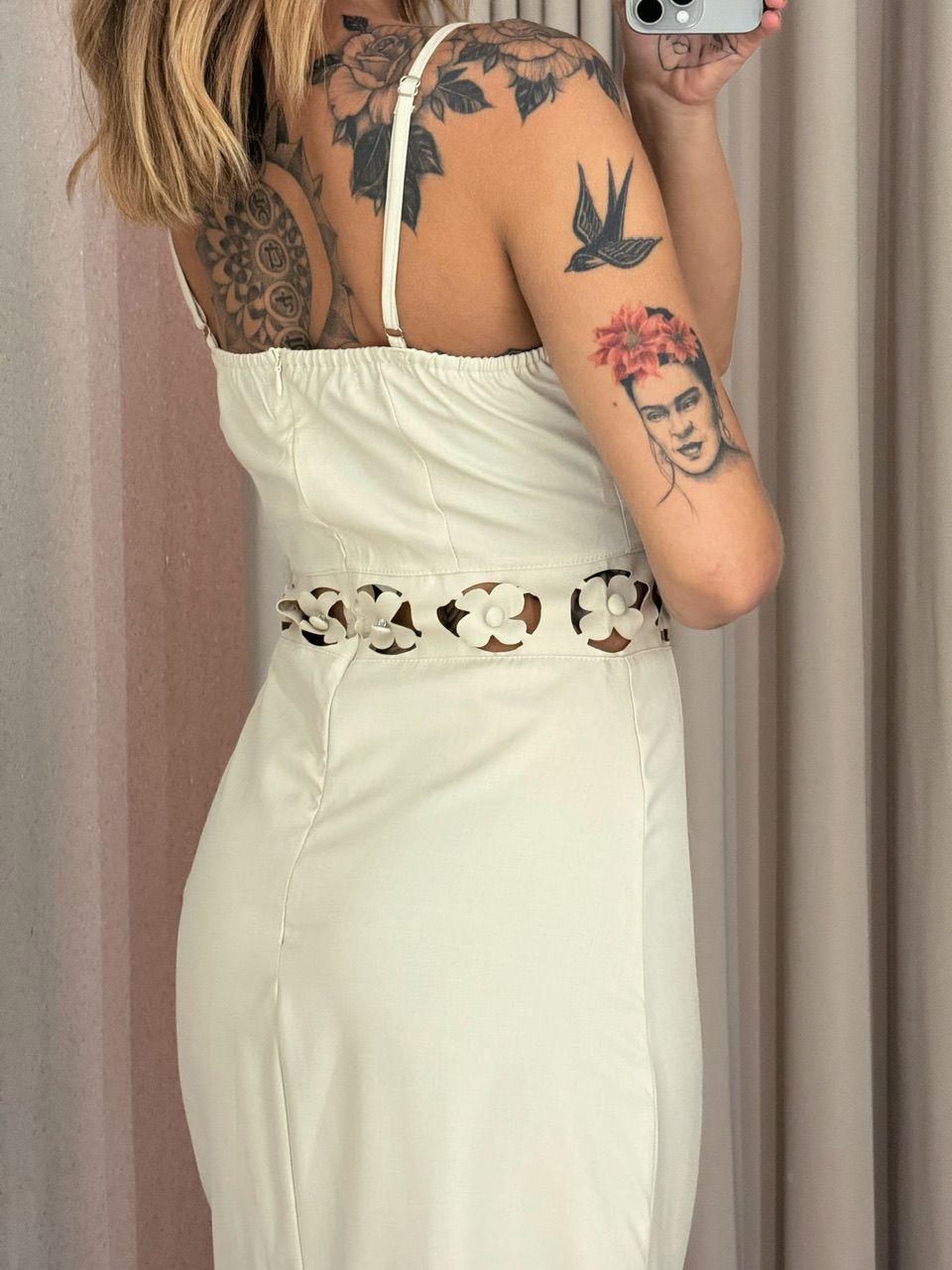 VESTIDO CAMILE ALÇA NUDE