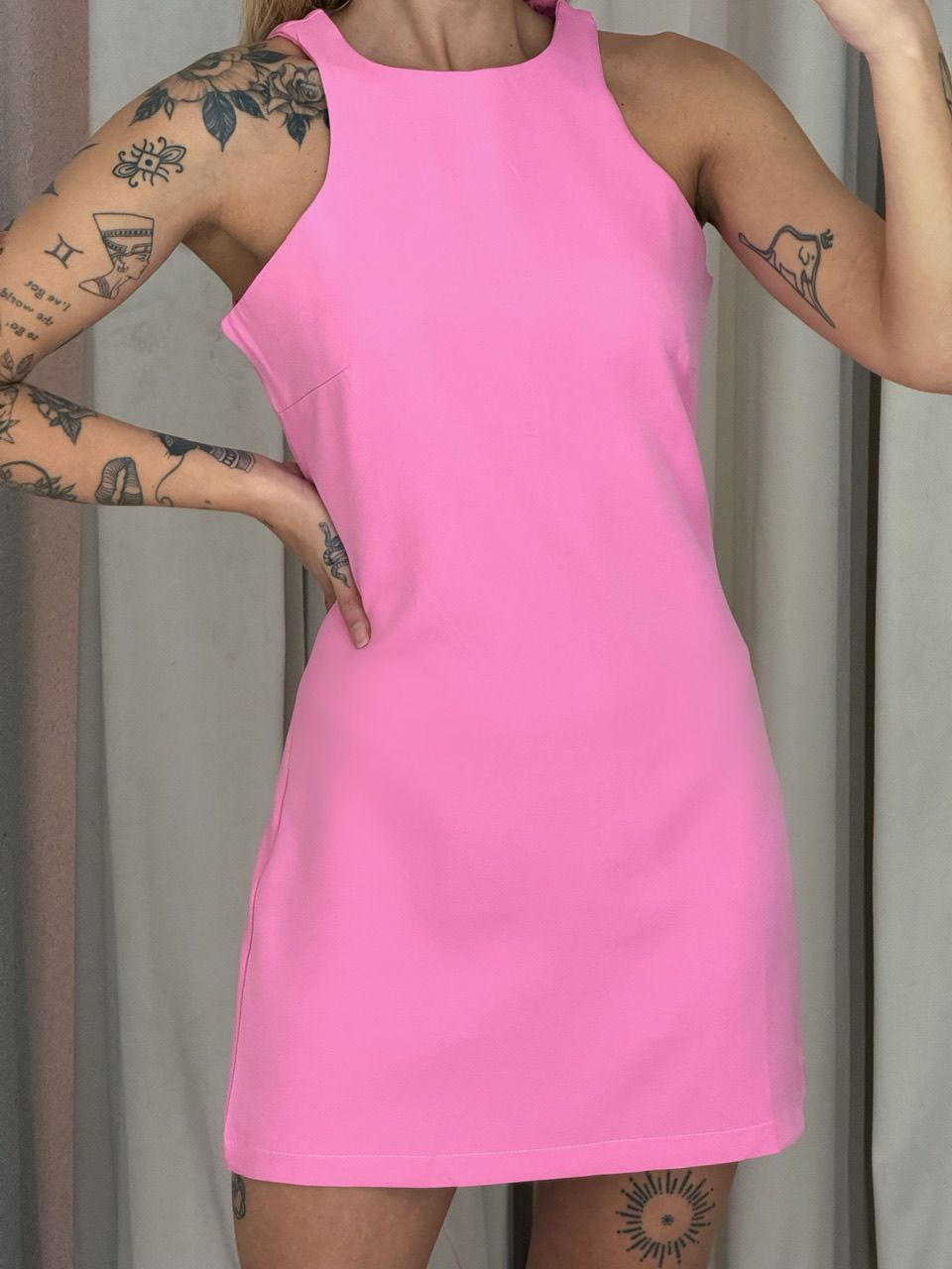 VESTIDO DAY CURTO ROSA