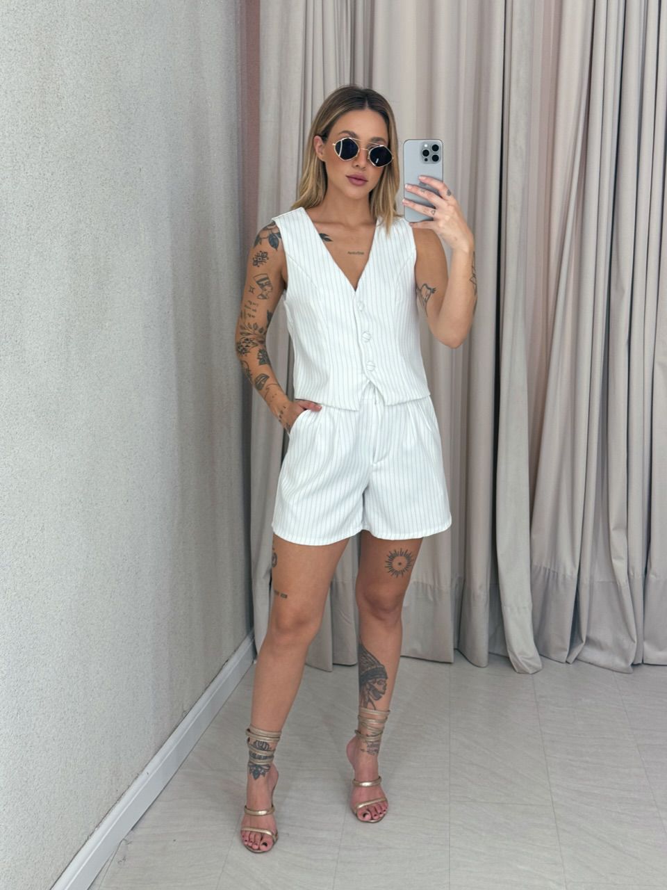 CONJUNTO MADALENA RISCA DE GIZ OFF