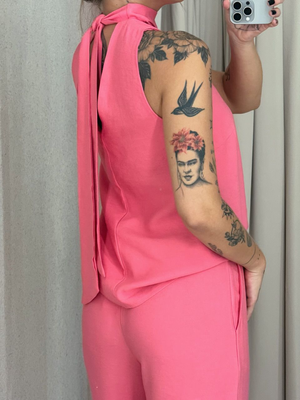CONJUNTO ROSANA CALÇA GOIABA