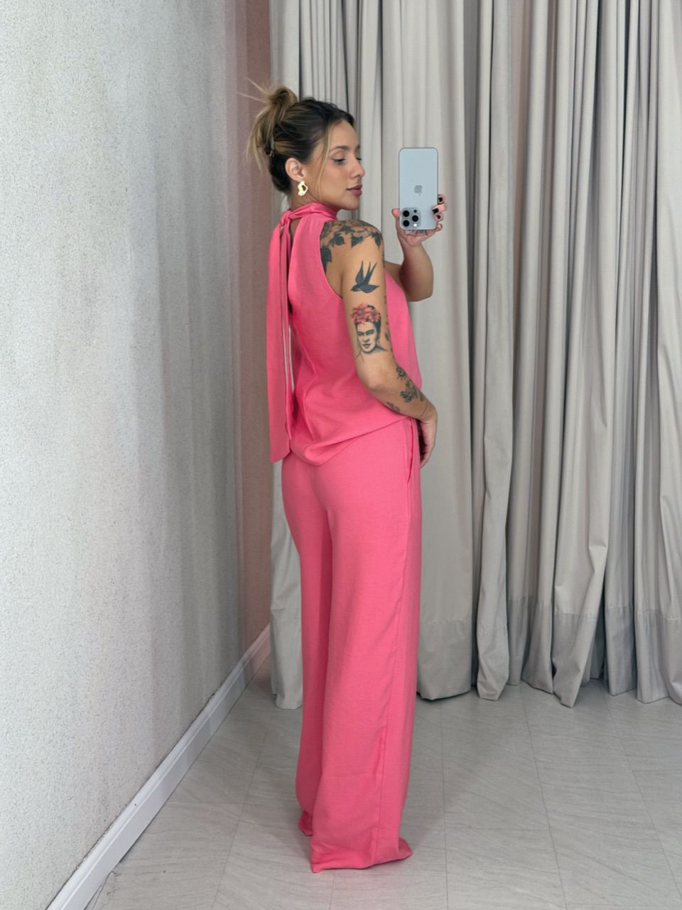 CONJUNTO ROSANA CALÇA GOIABA