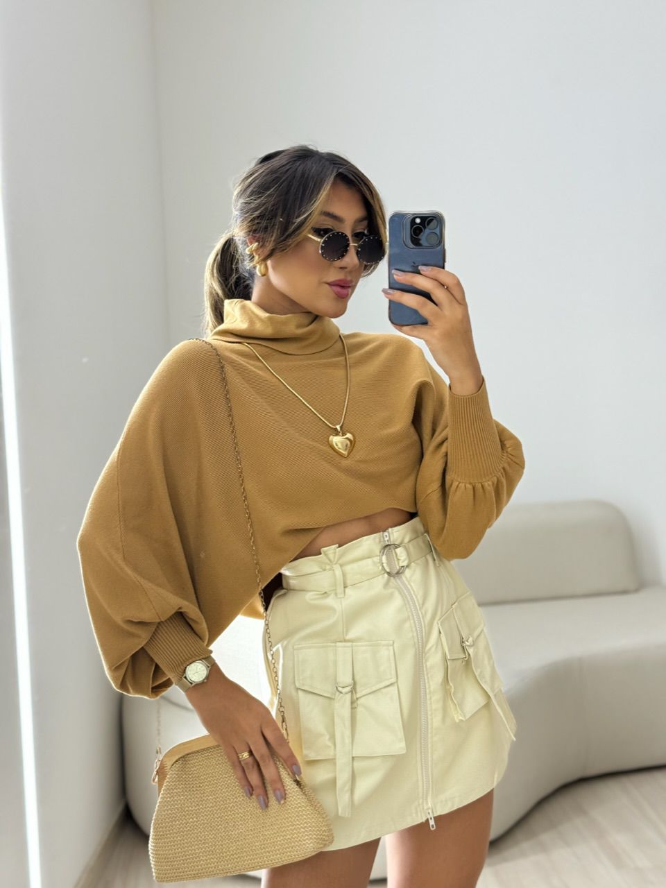 SAIA CHLOE CARGO MARFIM