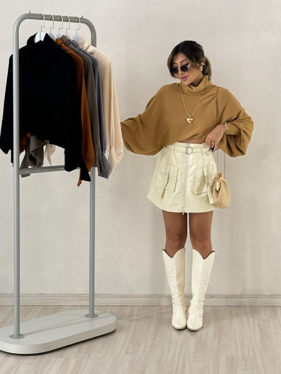 SAIA CHLOE CARGO MARFIM