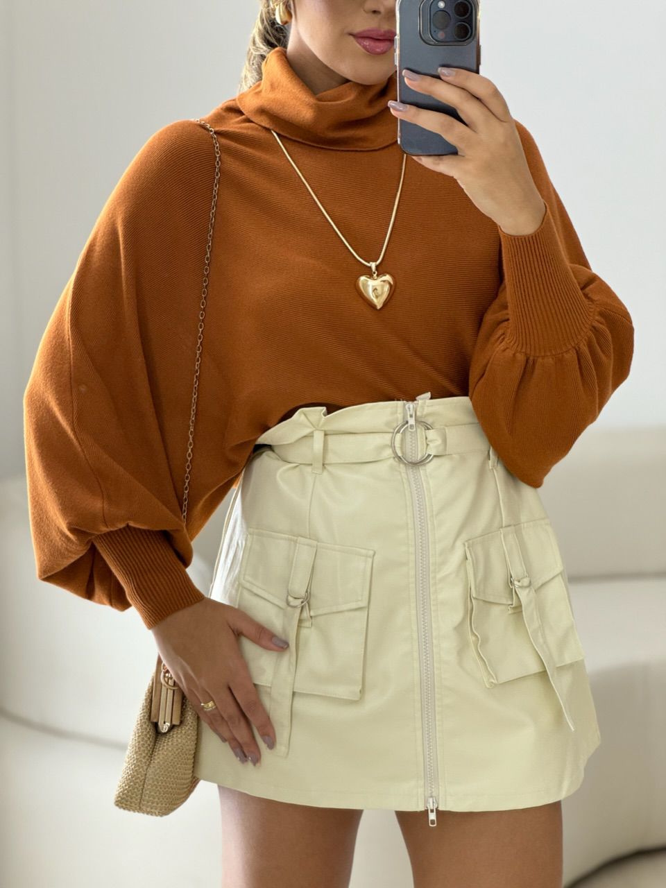 SAIA CHLOE CARGO MARFIM