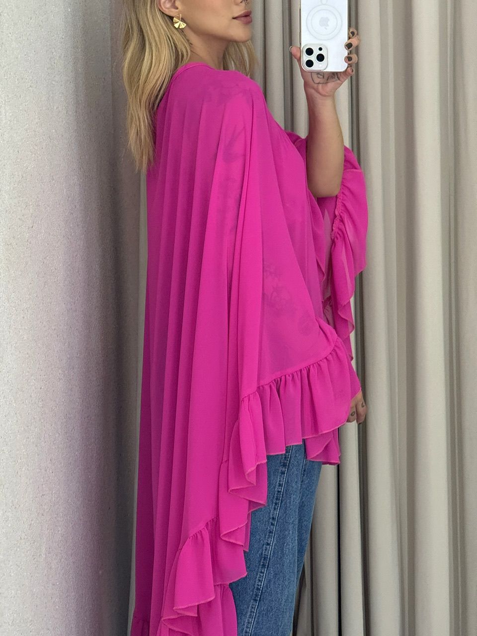 BLUSA CF BOHO CAPA PINK