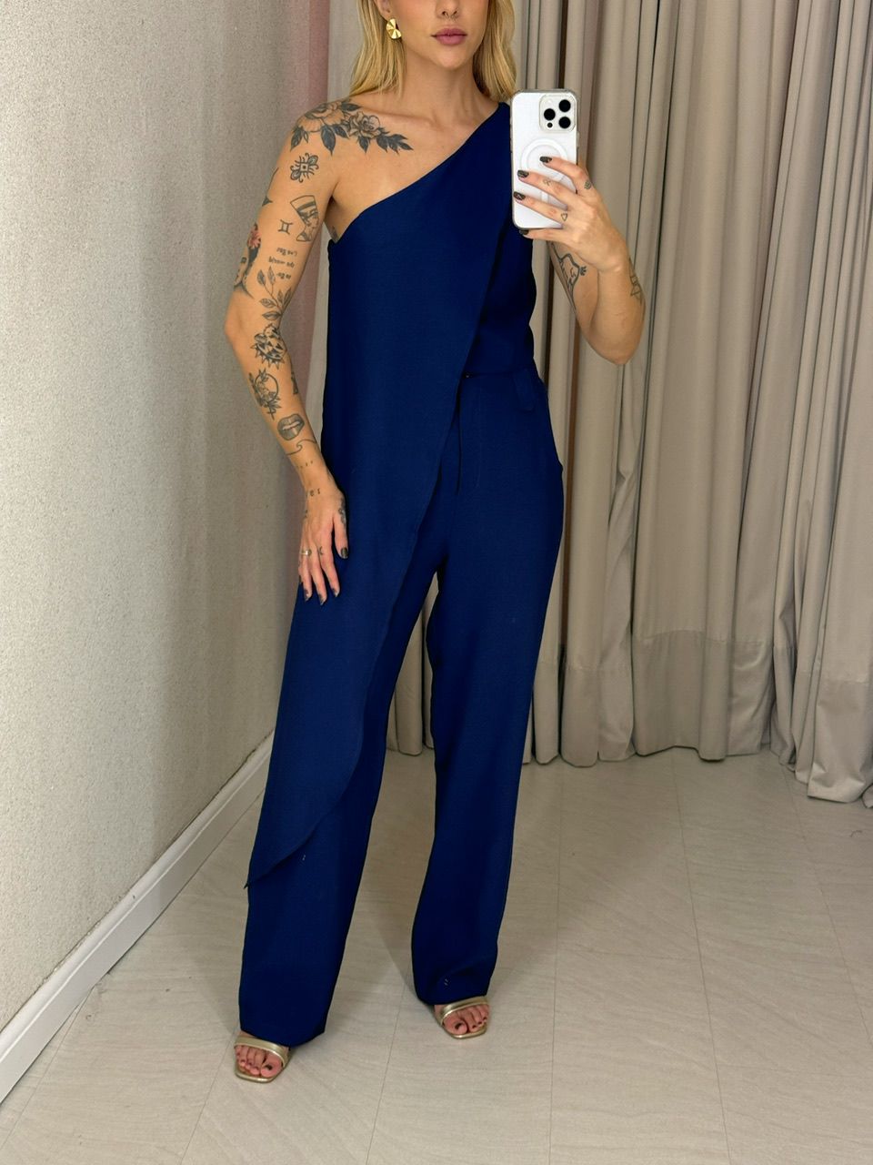 CONJUNTO MARILIA CALÇA MARINHO