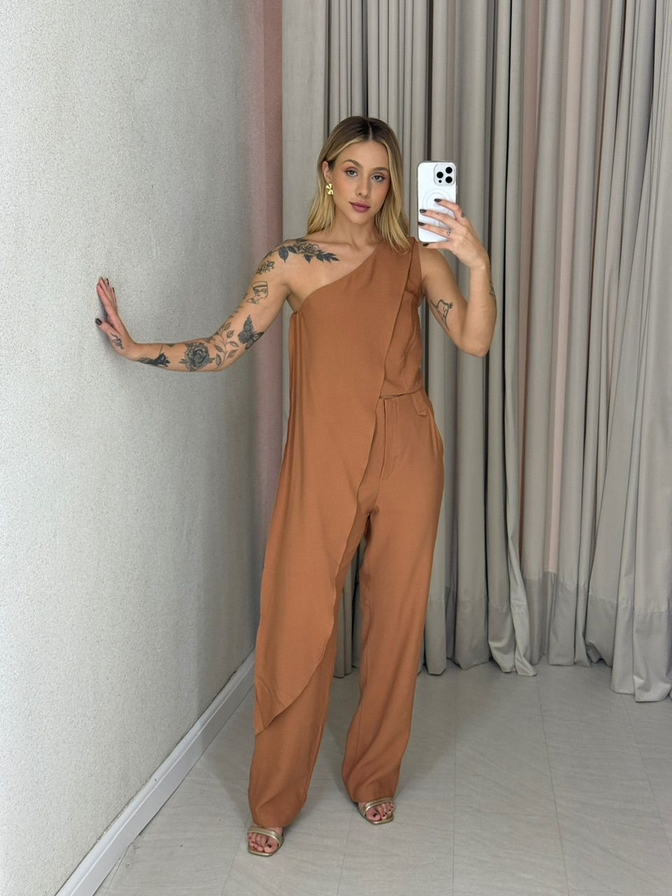 CONJUNTO MARILIA CALÇA NUDE