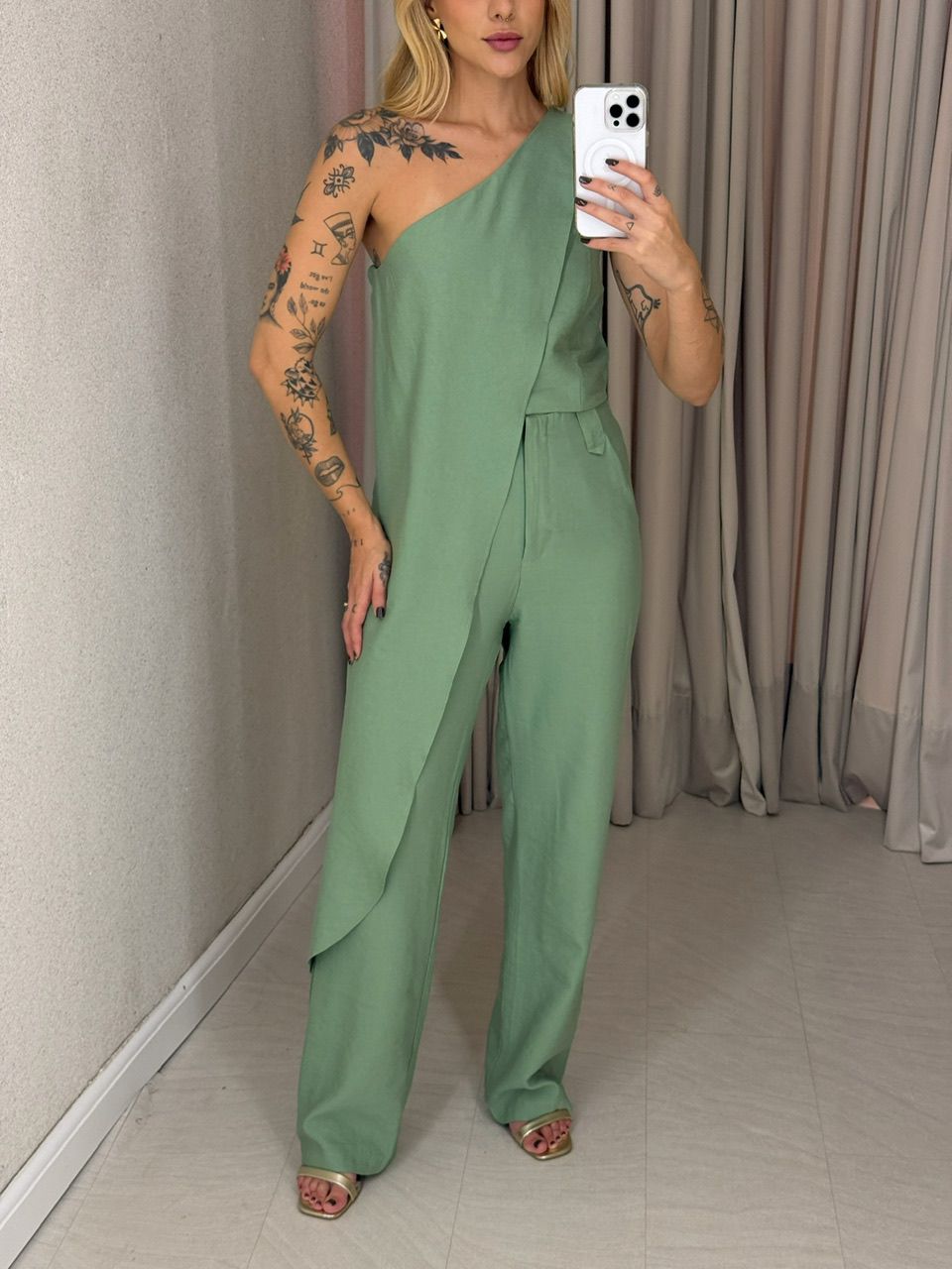 CONJUNTO MARILIA CALÇA VERDE
