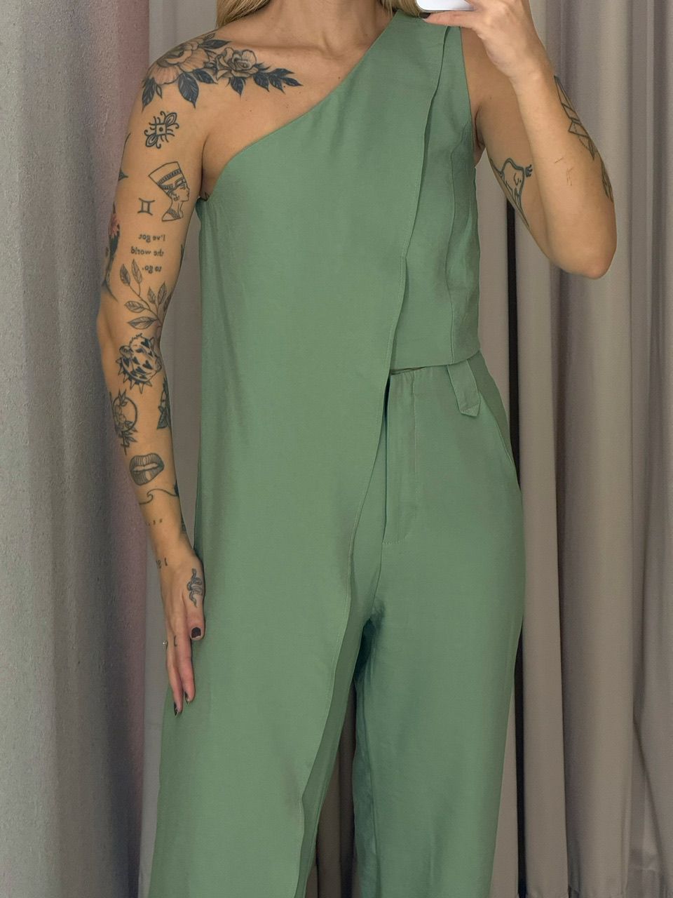 CONJUNTO MARILIA CALÇA VERDE