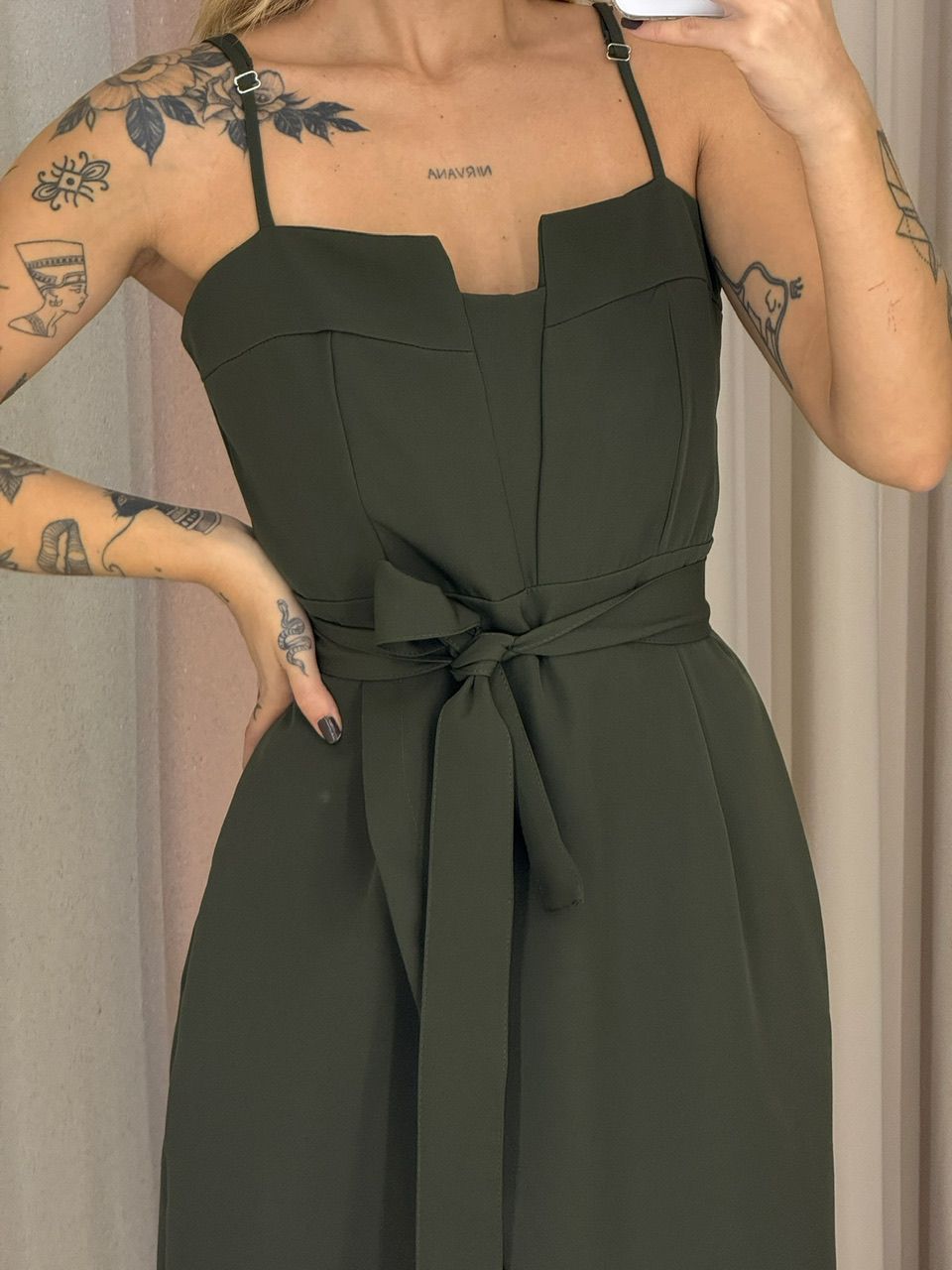 VESTIDO NAYARA ALÇA MILITAR