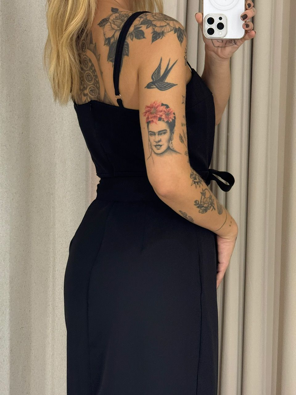 VESTIDO NAYARA ALÇA preto