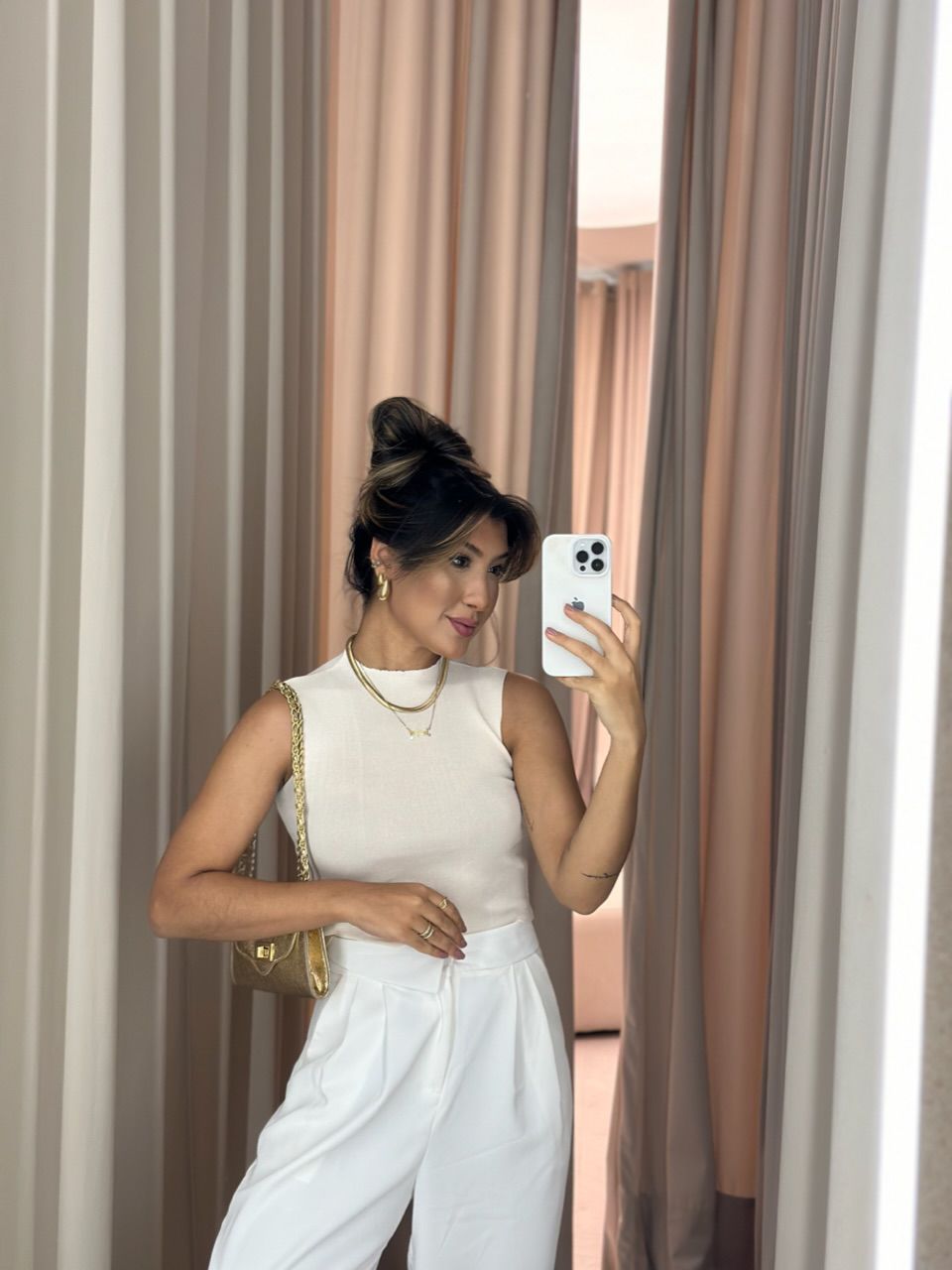 CROPPED MIA CAVADO CREME