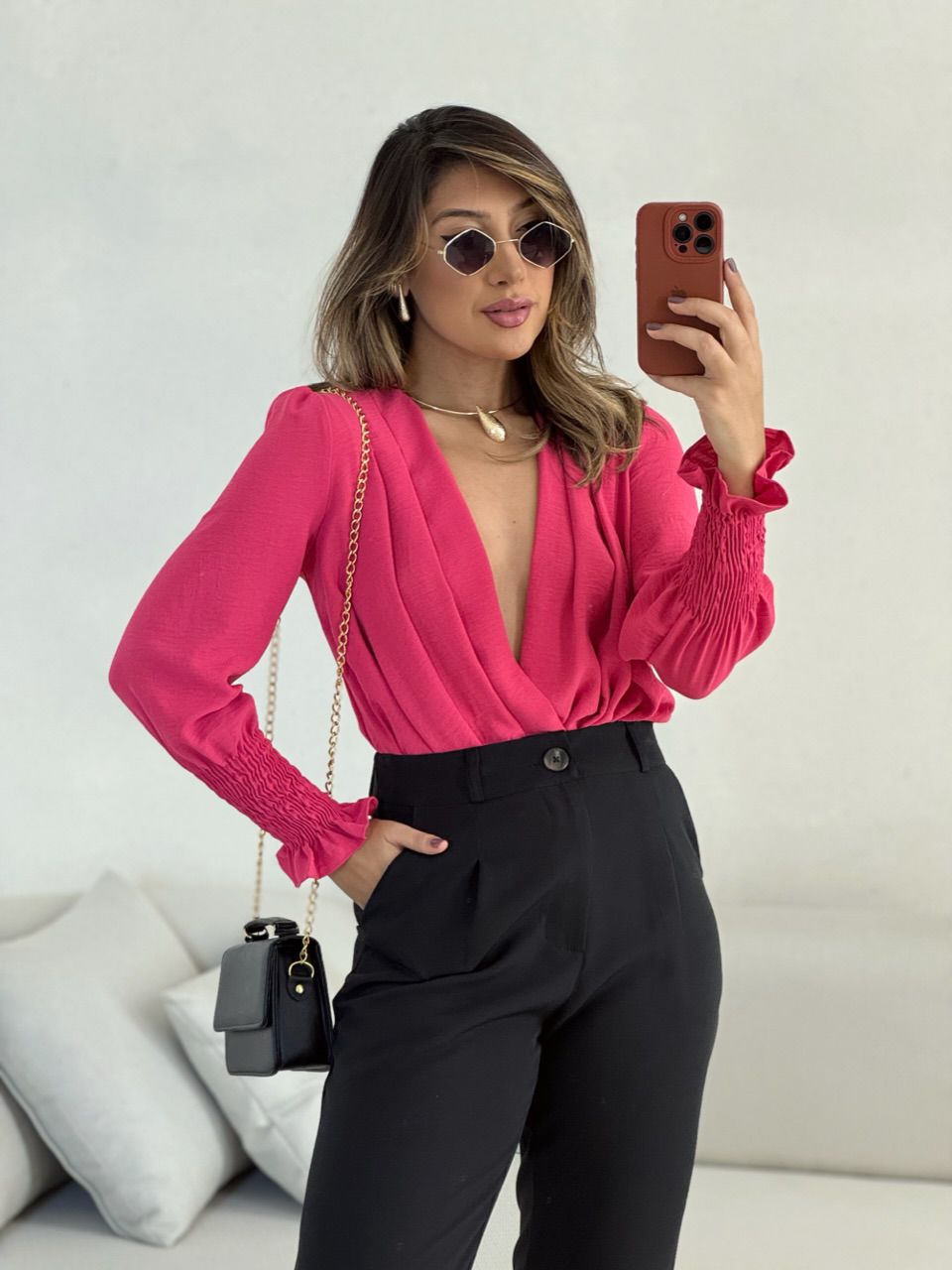 BODY ANGELINA DECOTE PINK