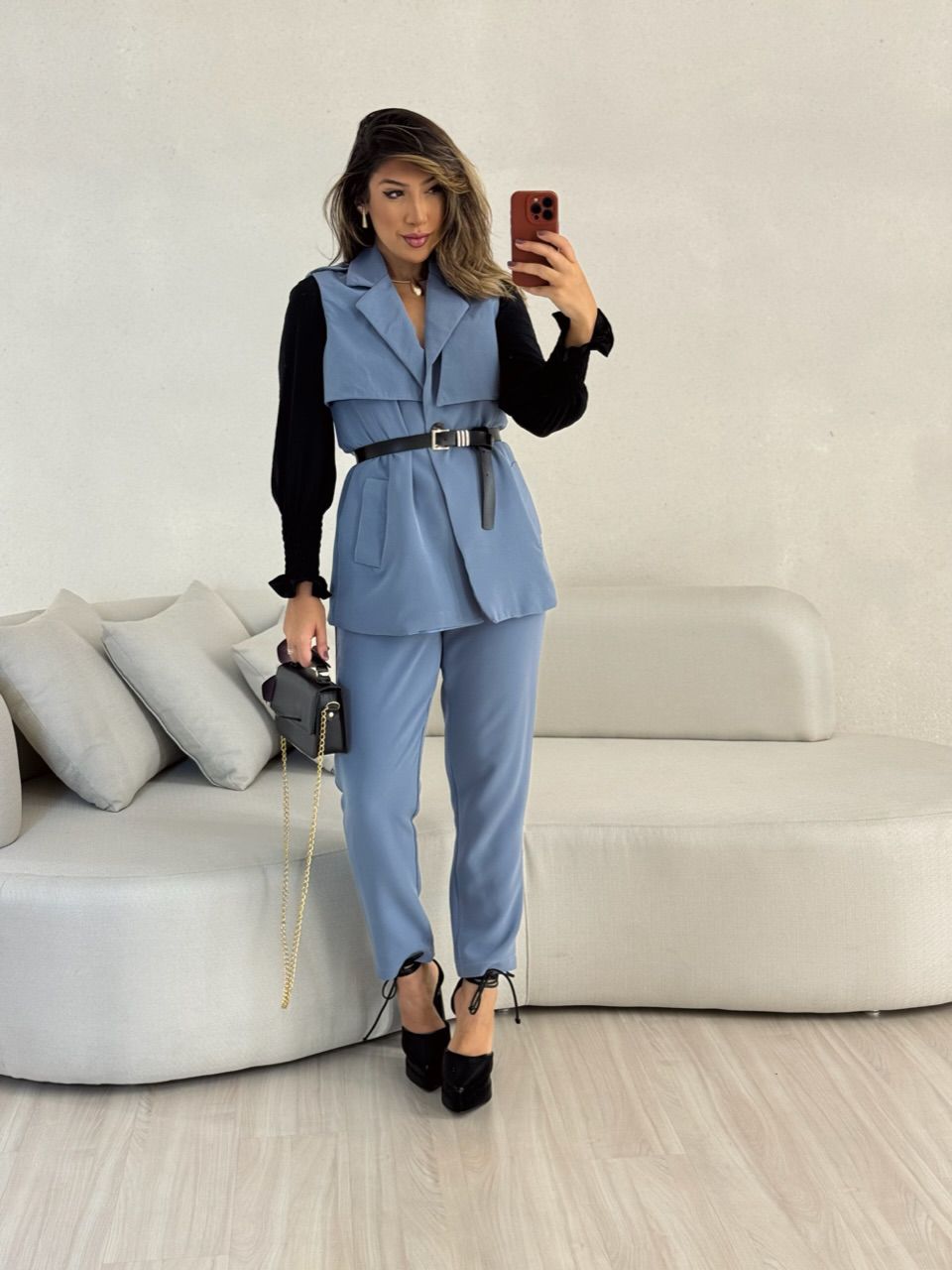 CONJUNTO NOEMI COLETE CINZA