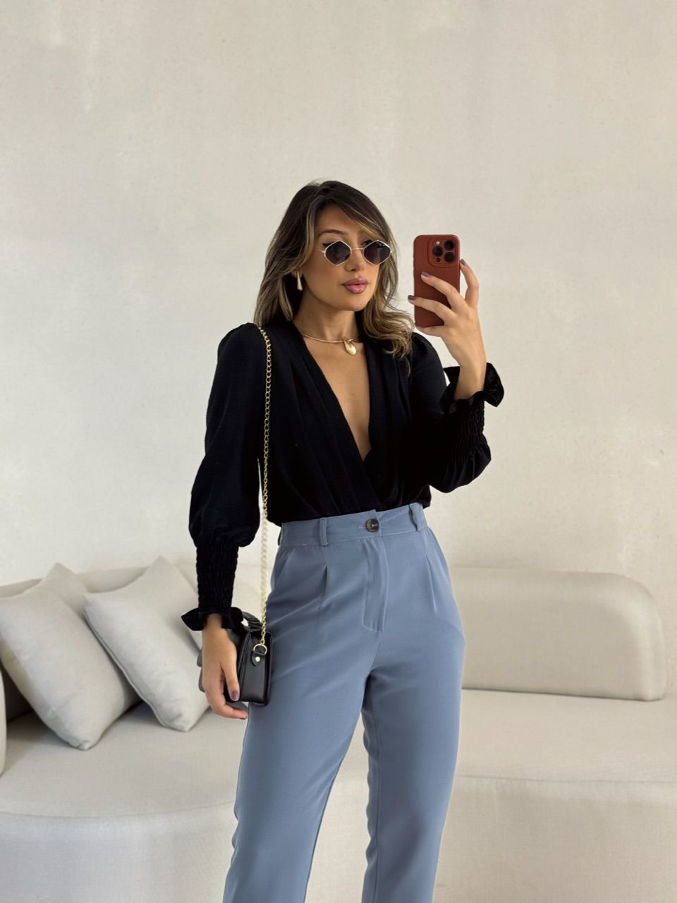 CONJUNTO NOEMI COLETE CINZA