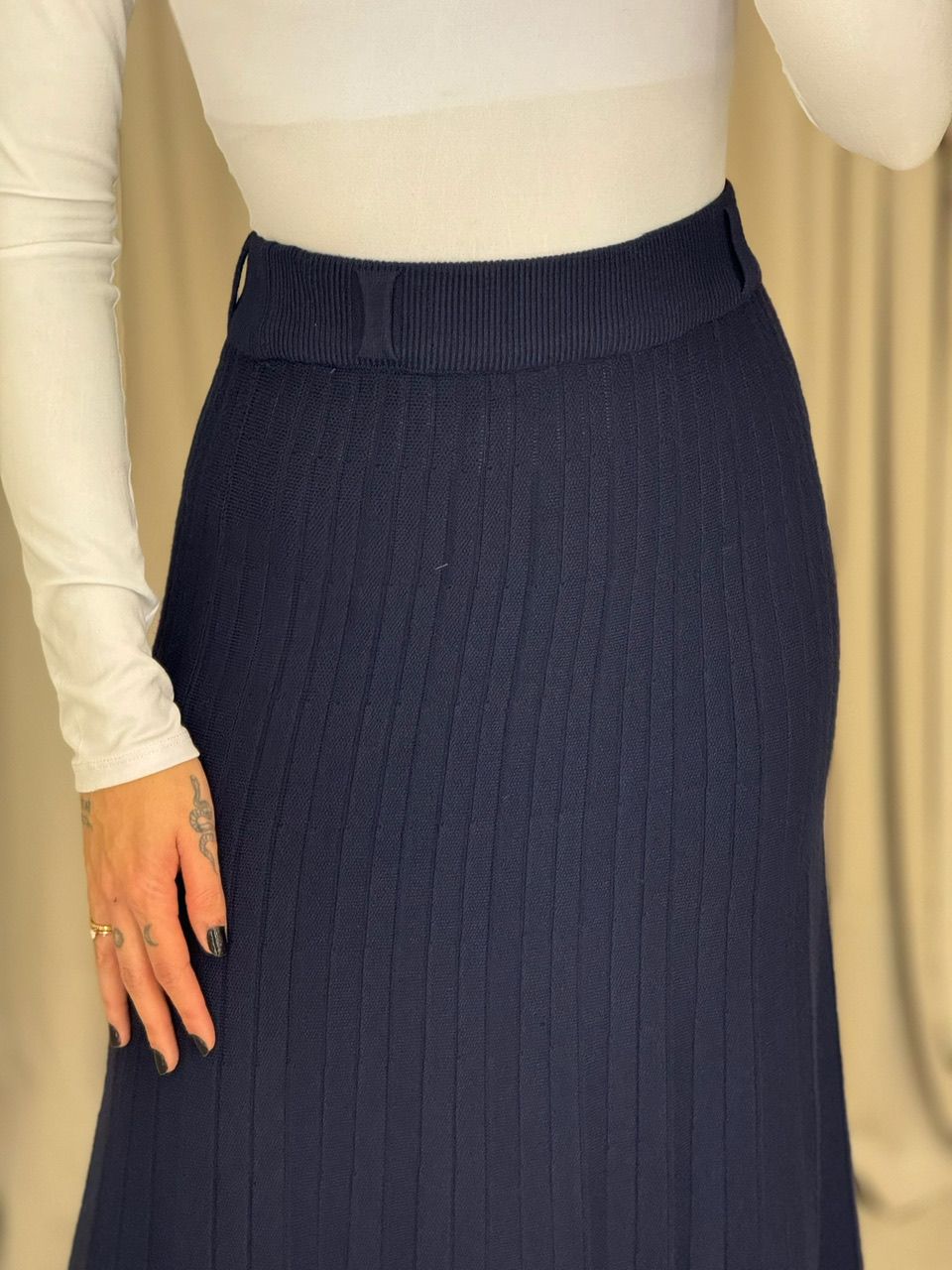 SAIA DIVA TRICOT MARINHO