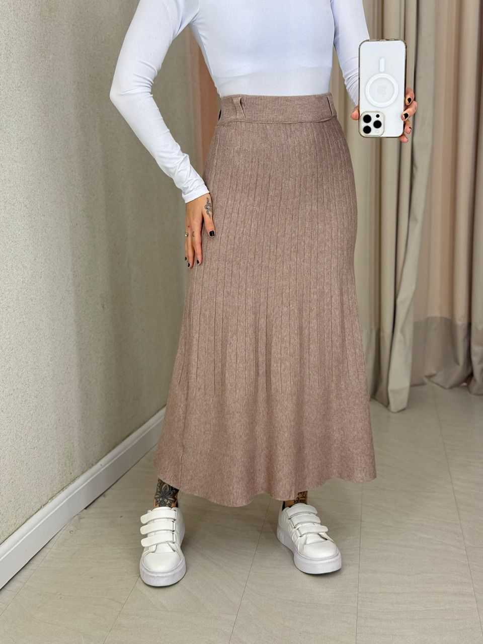 SAIA DIVA TRICOT ROSÊ - 0065300026 - CAROLLA FERRARO