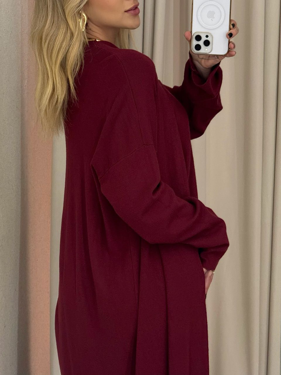 TRIJUNTO AMANDA TRICOT VINHO