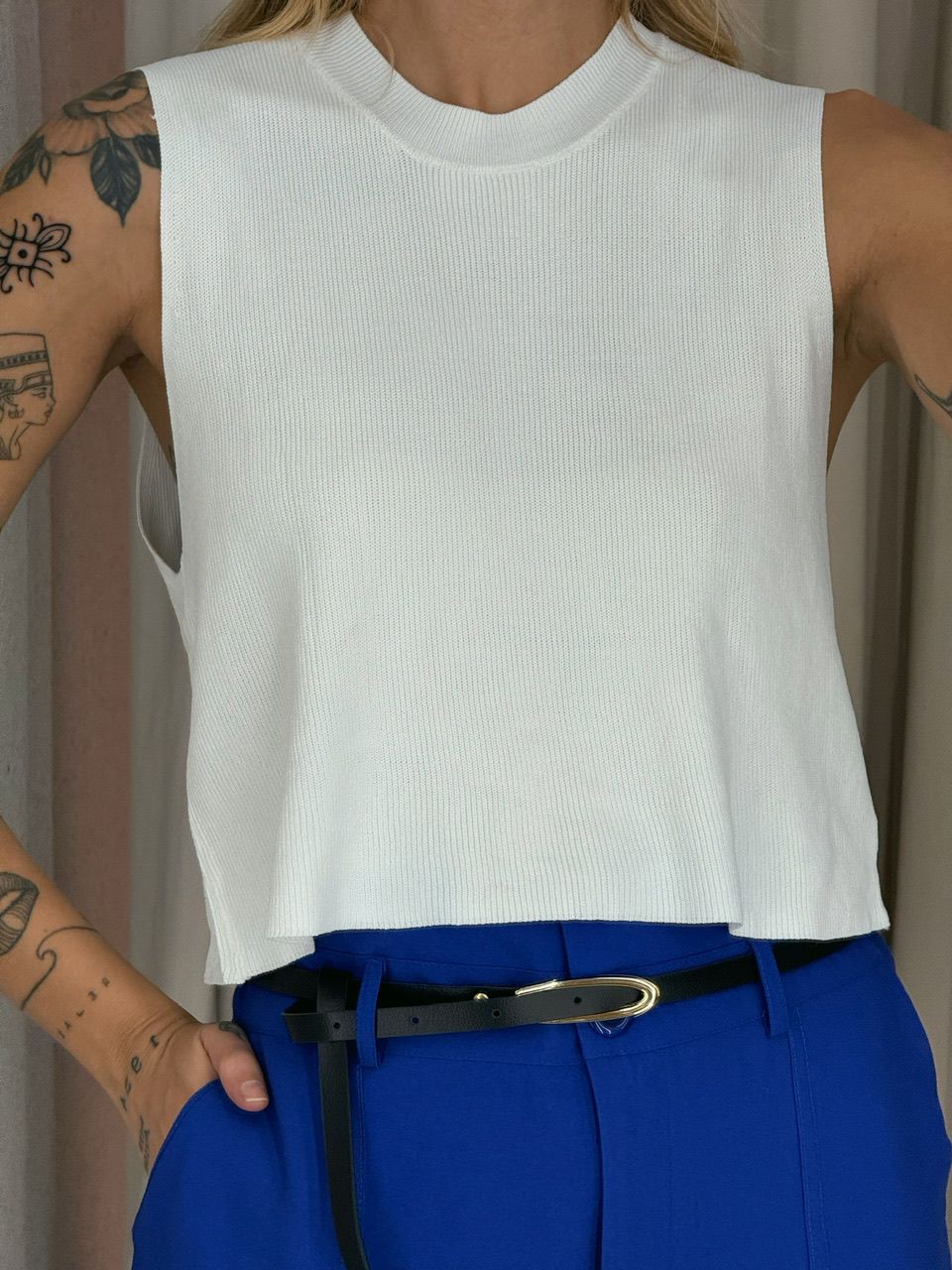 BLUSA JADE TRICOT CAVADA OFF