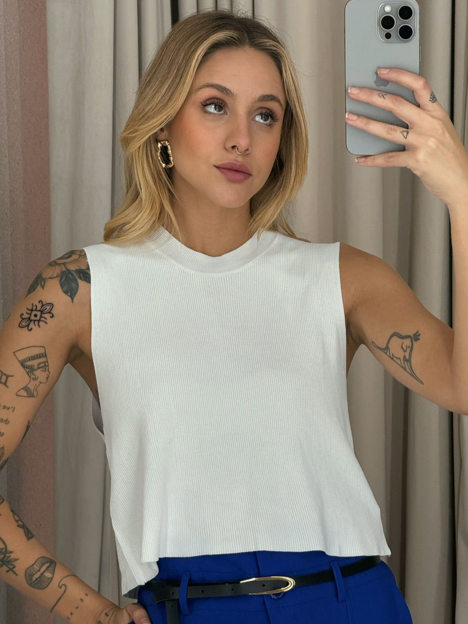 BLUSA JADE TRICOT CAVADA OFF