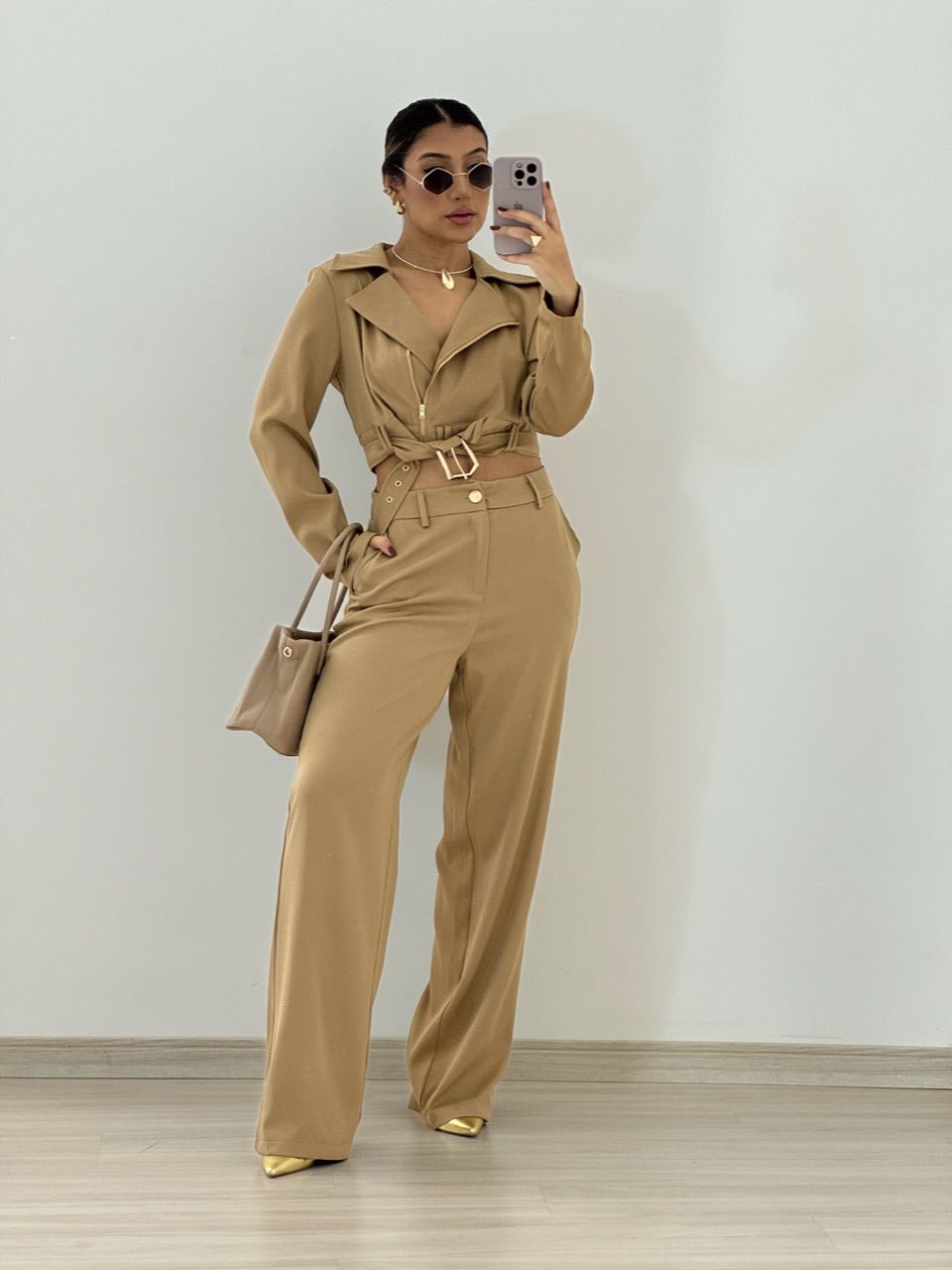 CONJUNTO DIANA CALÇA NUDE