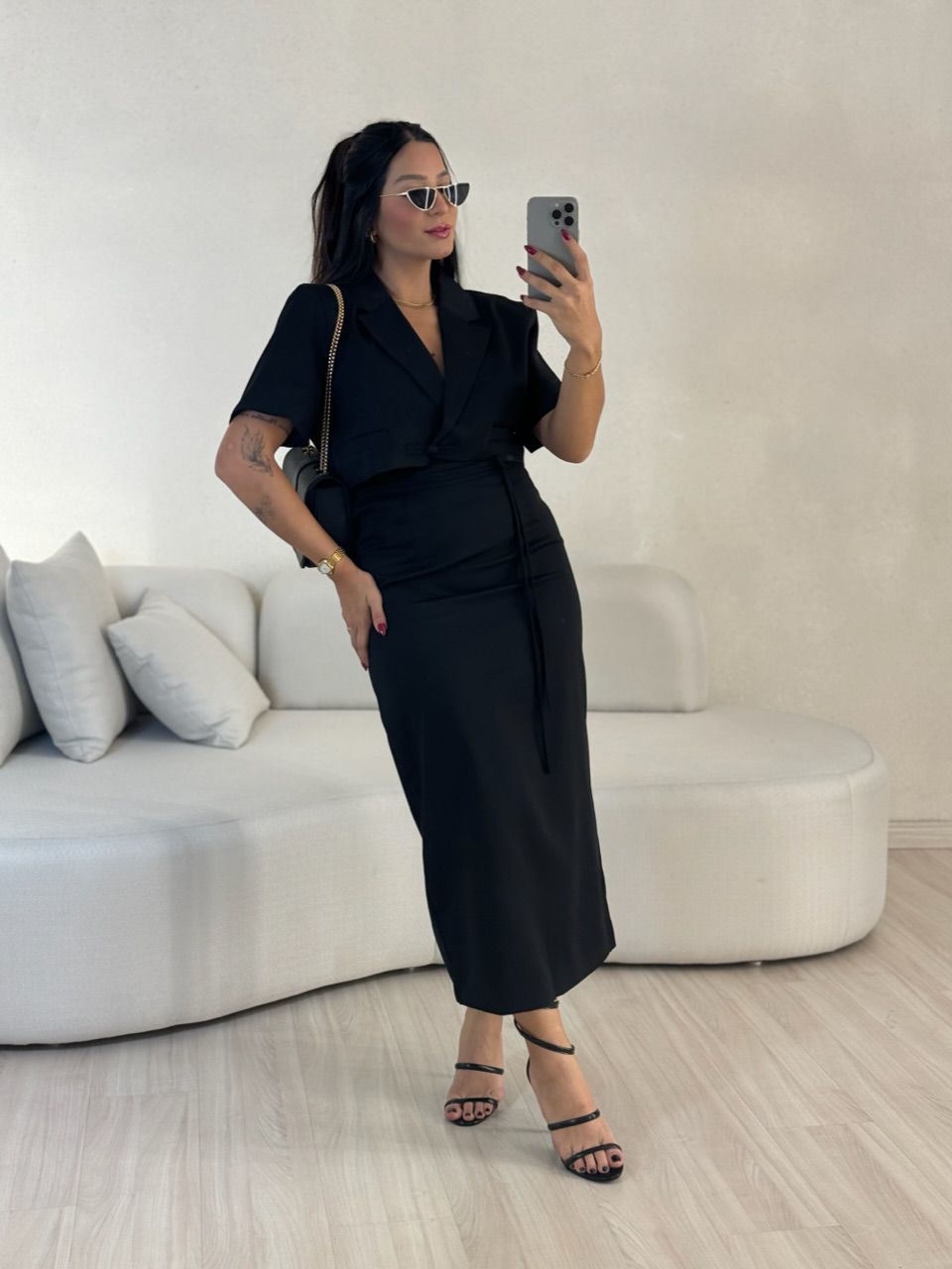 CONJUNTO KIARA SAIA PRETO