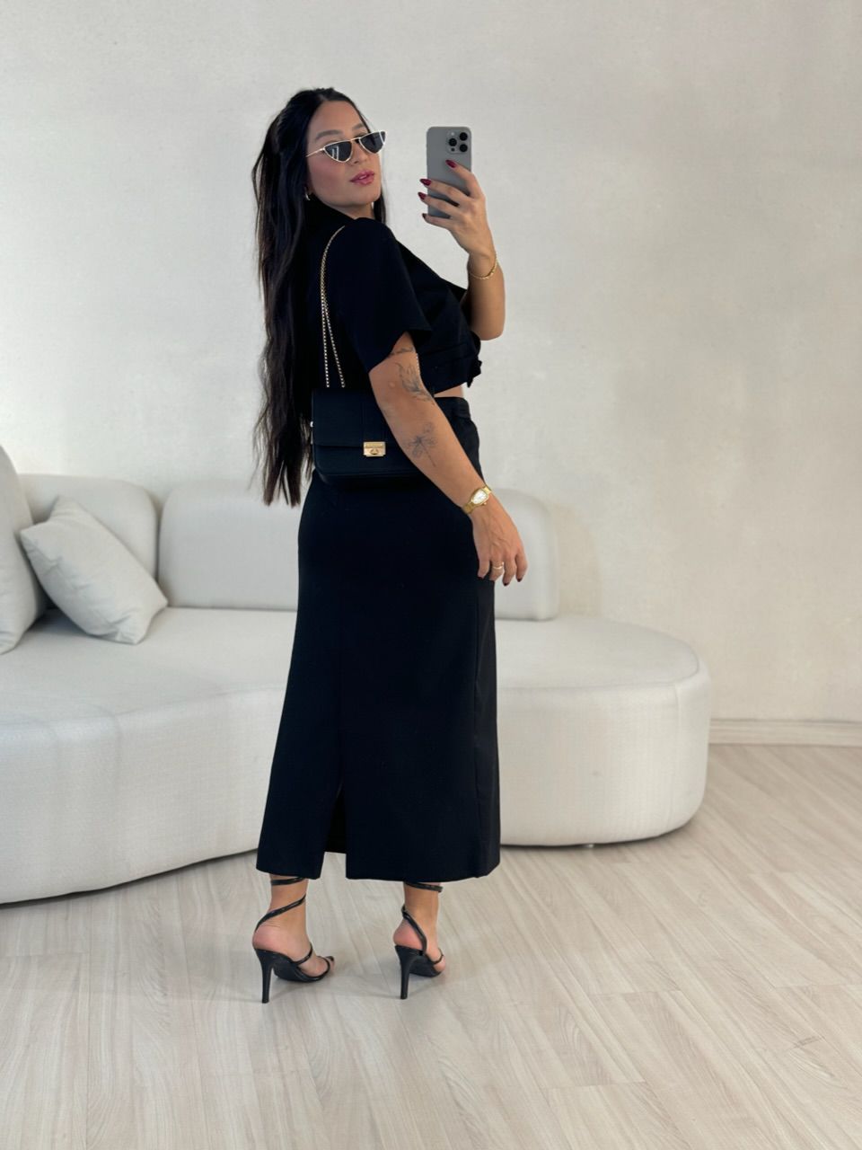 CONJUNTO KIARA SAIA PRETO